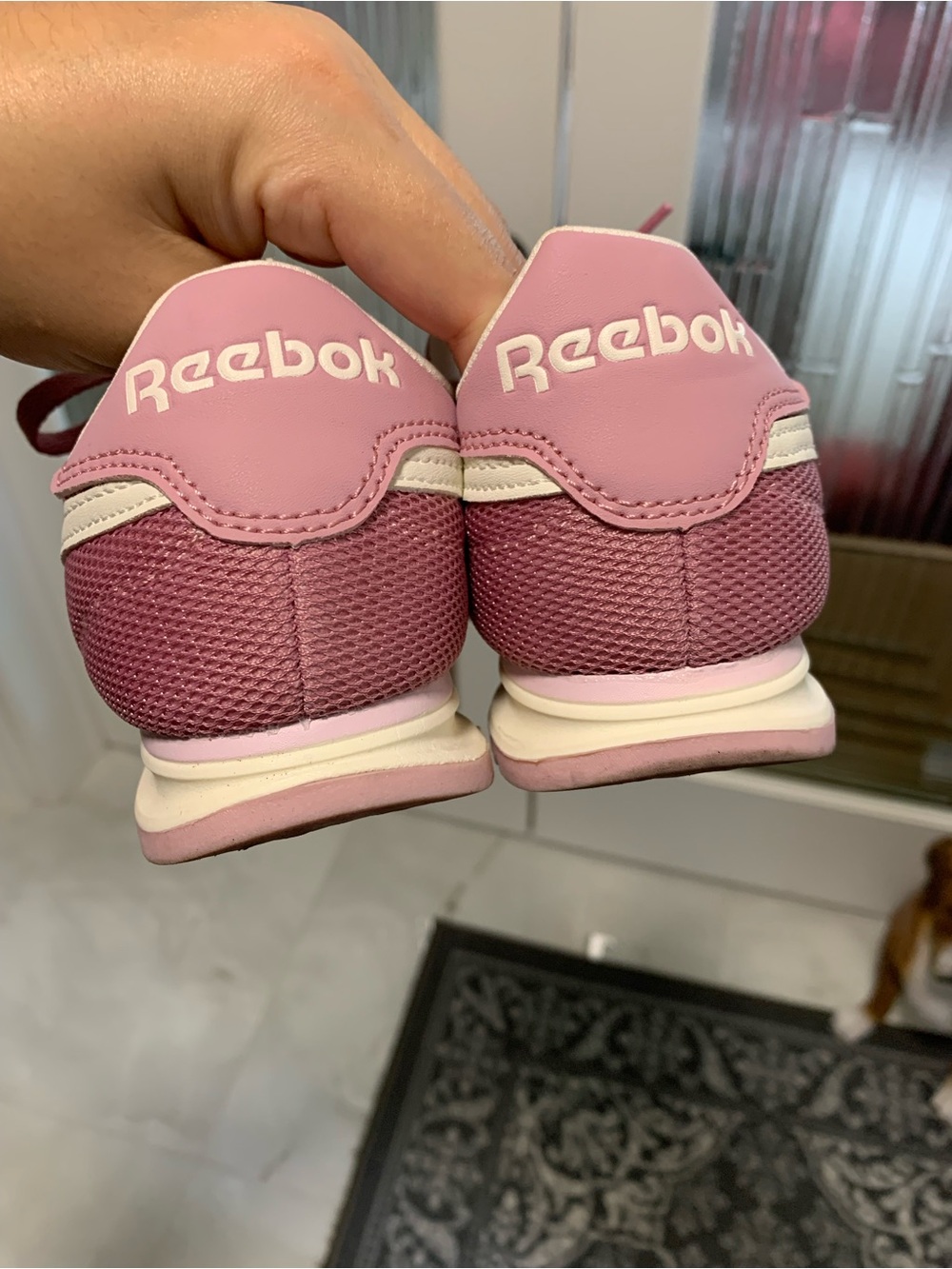 Pink Reebok Sneakers - Size 9 - Picture 7 of 10